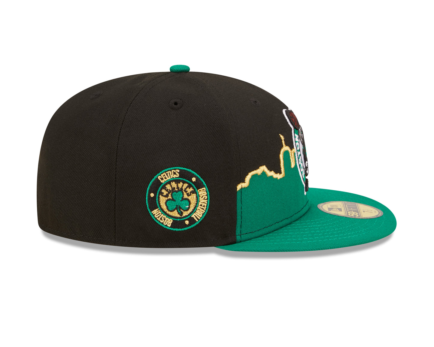 Boston Celtics New Era NBA Tip Off 59fifty Hat - Black
