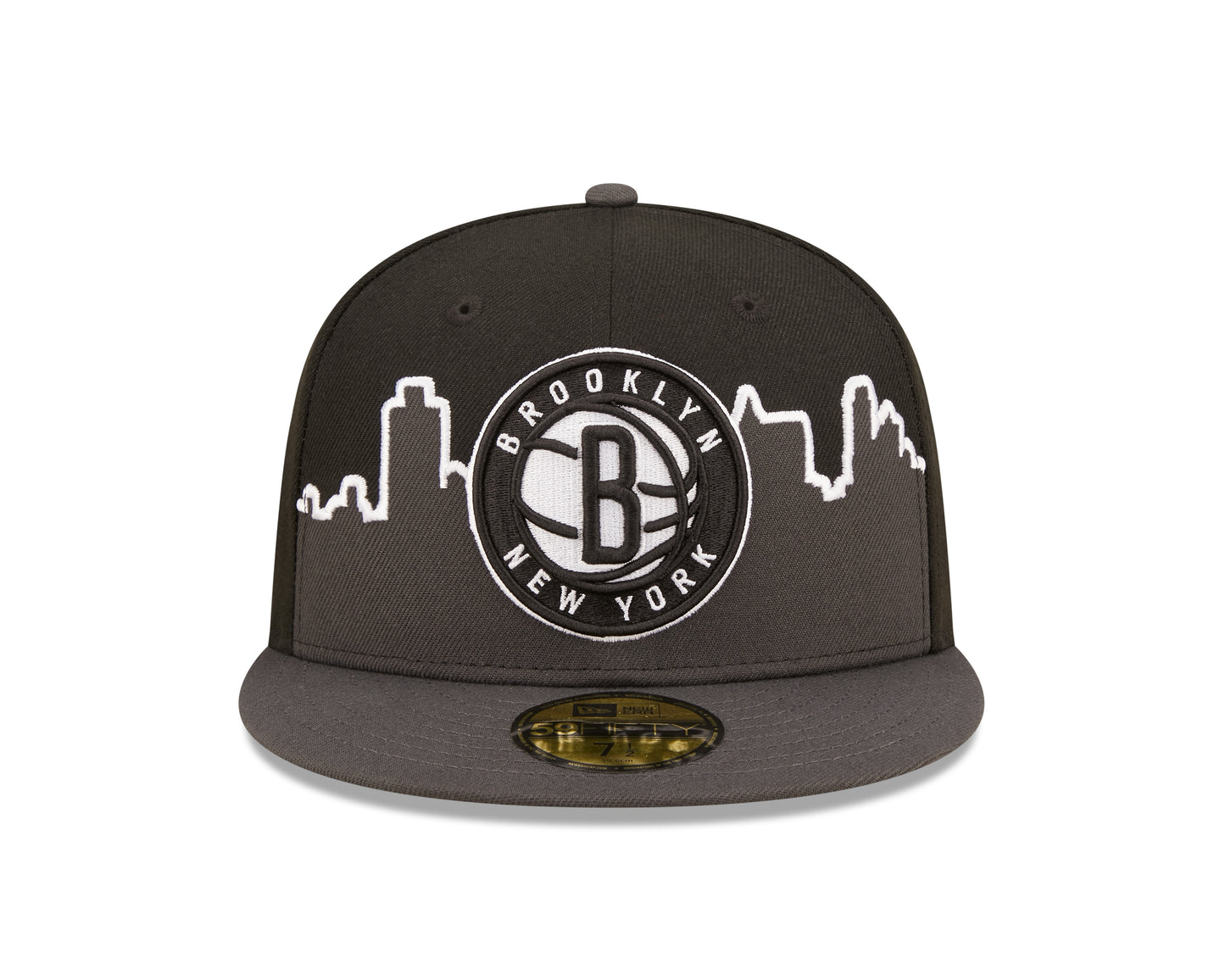 Brooklyn Nets New Era NBA Tip Off 59fifty Hat - Black