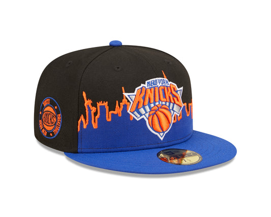 New York Knicks New Era NBA Tip Off 59fifty Hat - Black