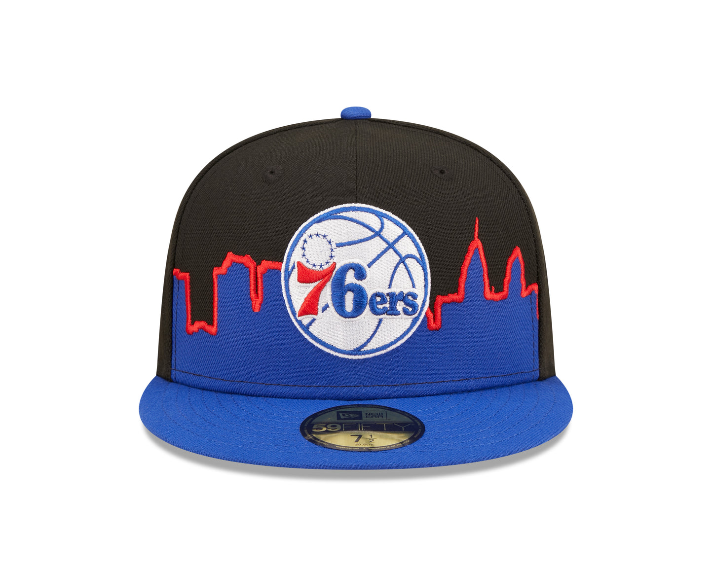 Philadelphia 76ers New Era NBA Tip Off 59fifty Hat - Black