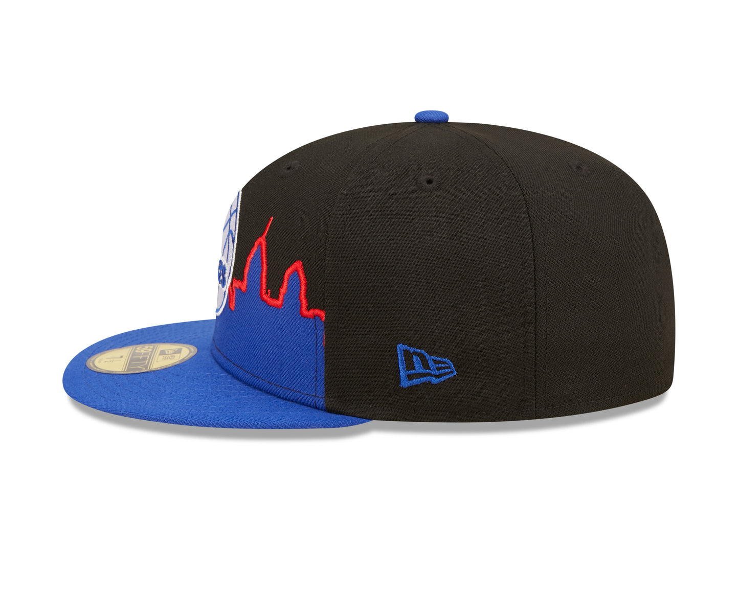 Philadelphia 76ers New Era NBA Tip Off 59fifty Hat - Black