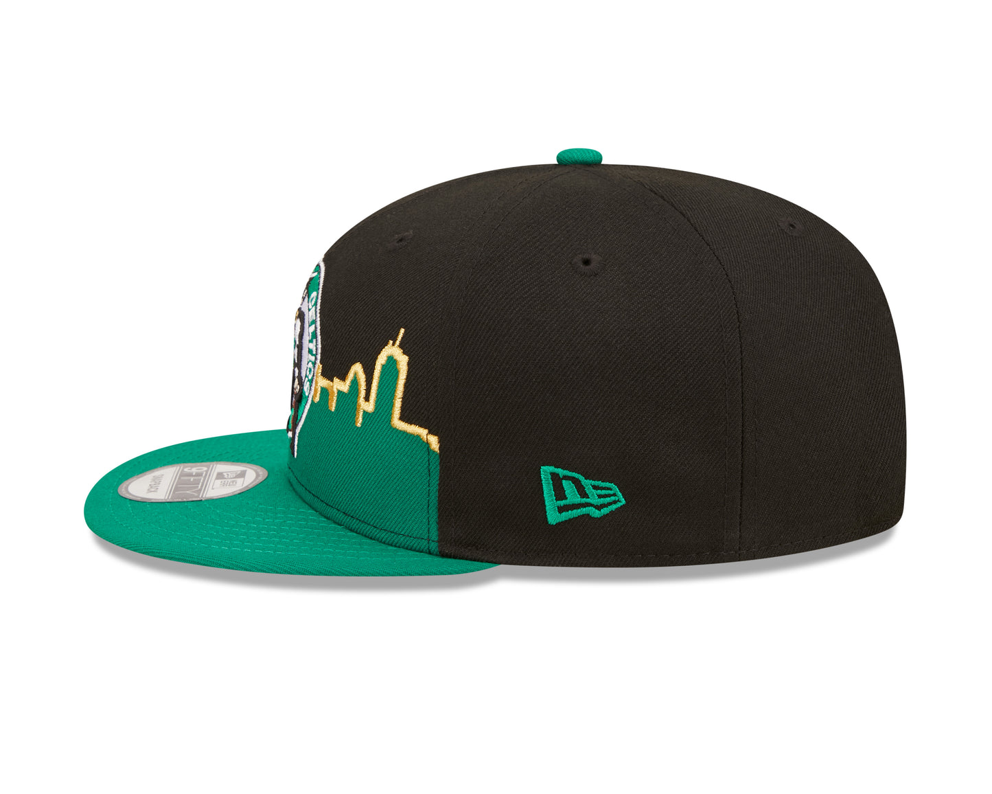 Boston Celtics New Era Tip-Off 9FIFTY Snap Back Hat - Green/Black