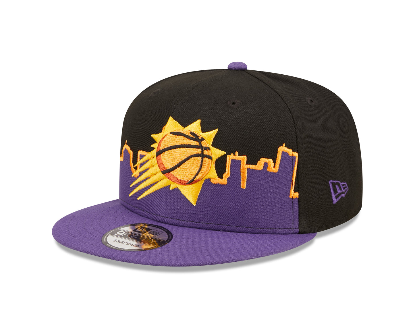 Phoenix Suns New Era Tip-Off 9FIFTY Snap Back Hat - Purple/Black