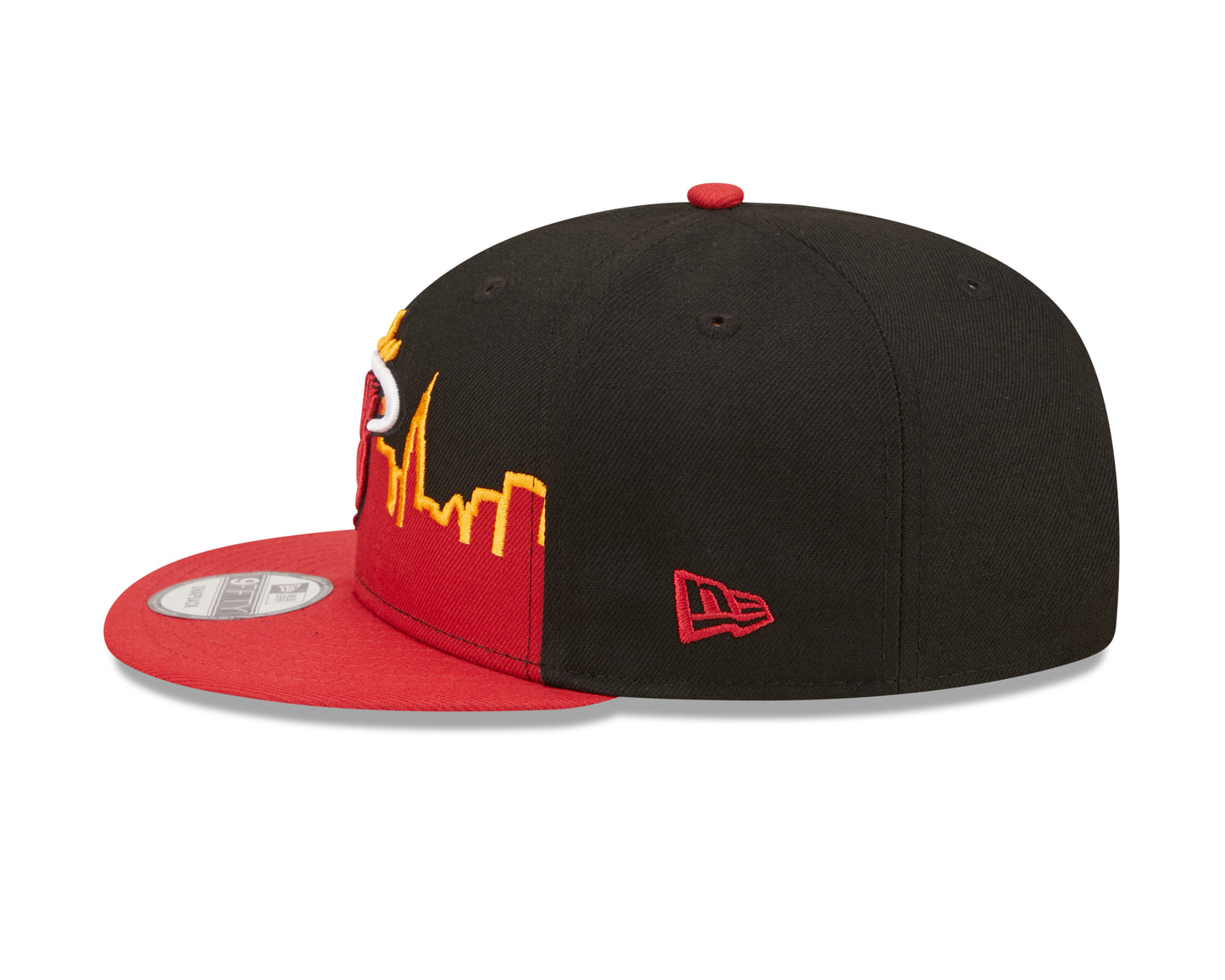 Miami Heat New Era Tip-Off 9FIFTY Snap Back Hat - Burgundy/Black