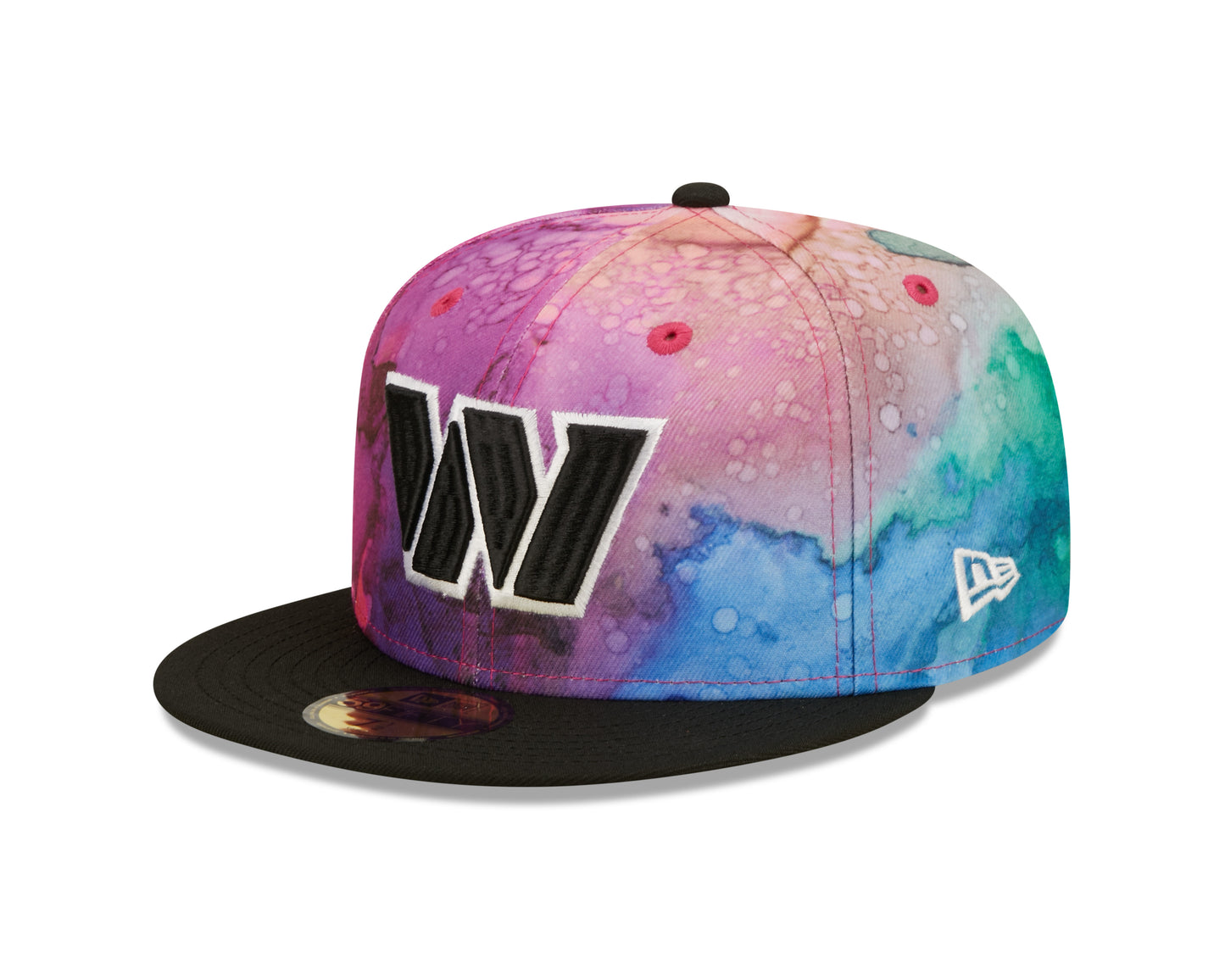 Washington Commanders New EraCrucial Catch Sideline 59FIFTY Fitted Hat - Pink