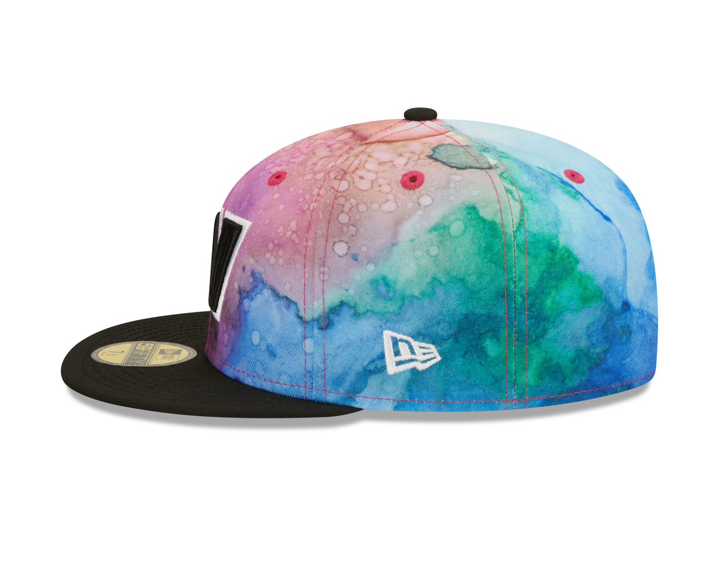 Washington Commanders New EraCrucial Catch Sideline 59FIFTY Fitted Hat - Pink