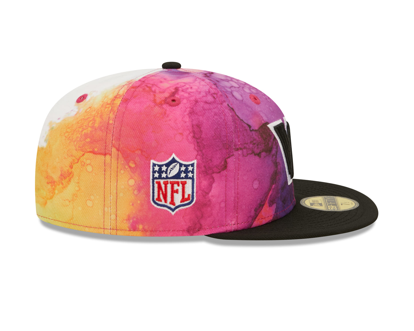 Washington Commanders New EraCrucial Catch Sideline 59FIFTY Fitted Hat - Pink