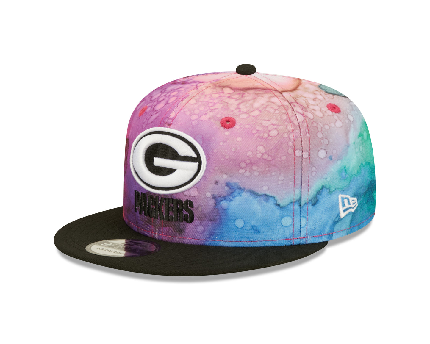 Green Bay Packers New Era Sideline Crucial Catch 9FIFTY Hat - Ink Pink