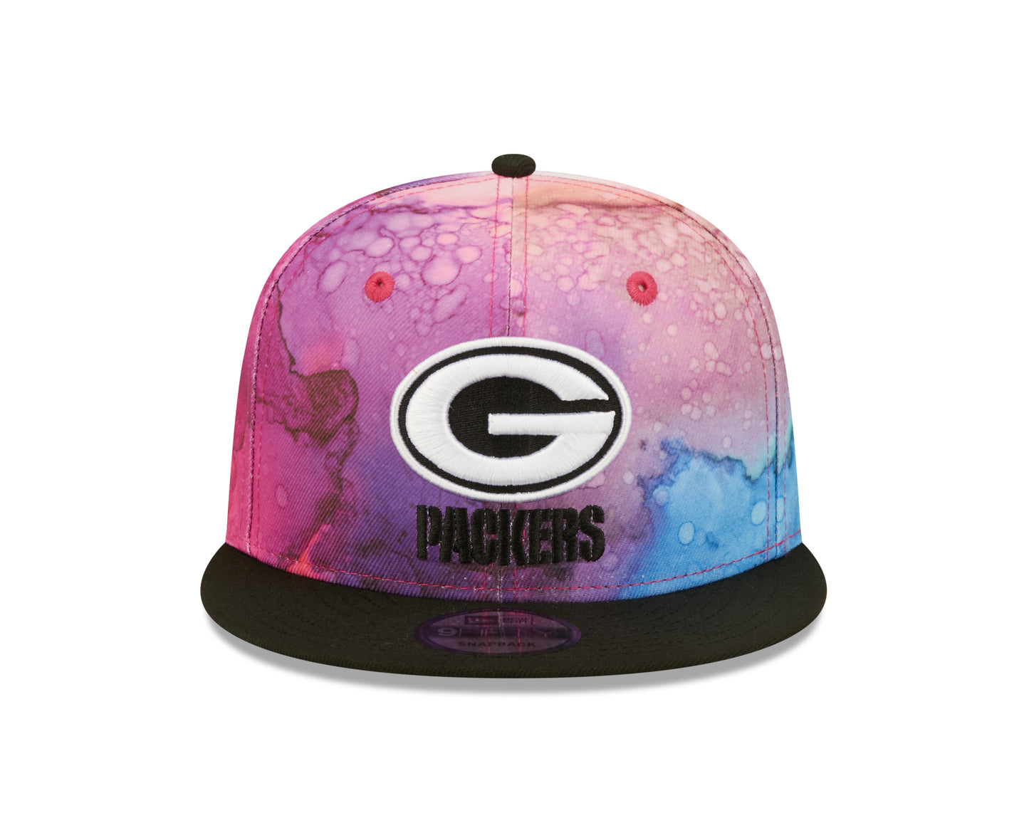 Green Bay Packers New Era Sideline Crucial Catch 9FIFTY Hat - Ink Pink