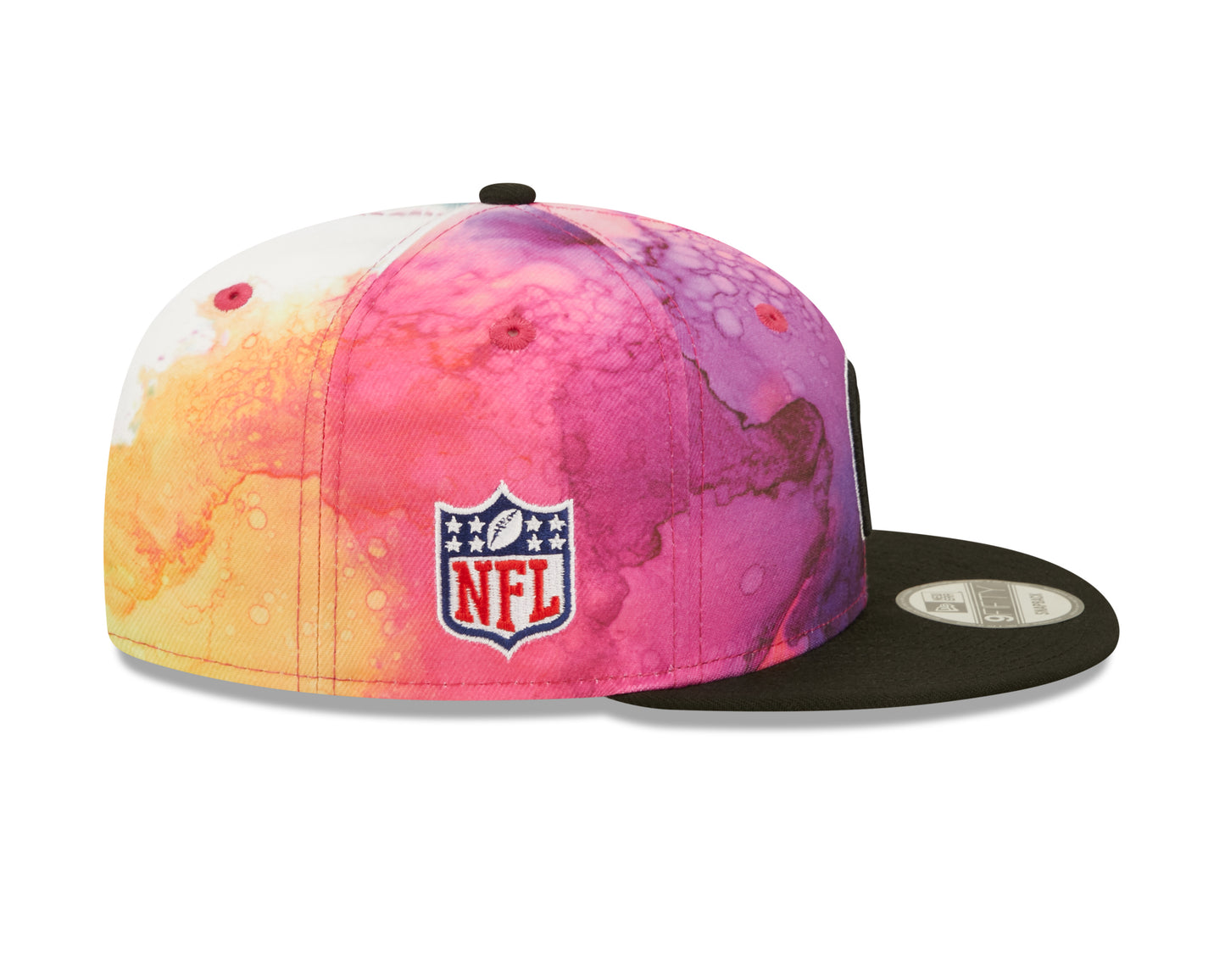 Pittsburgh Steelers New Era Sideline Crucial Catch 9FIFTY Hat - Ink Pink