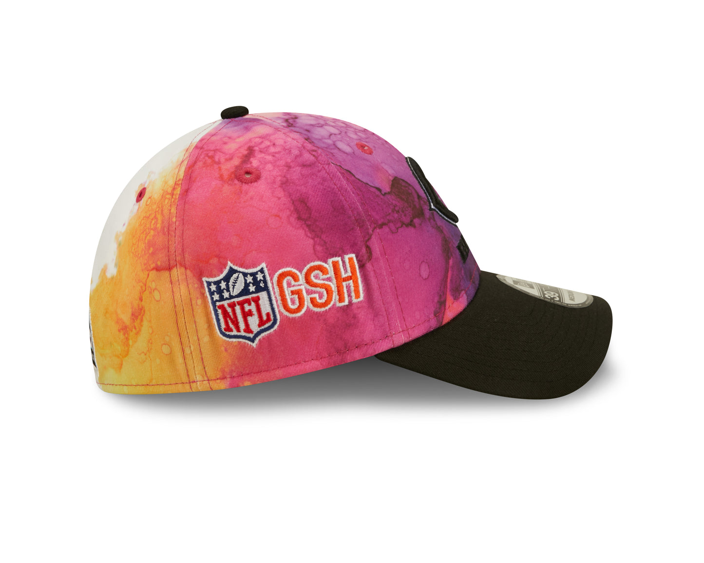 Chicago Bears New Era Sideline Crucial Catch 39THIRTY Hat - Ink Pink