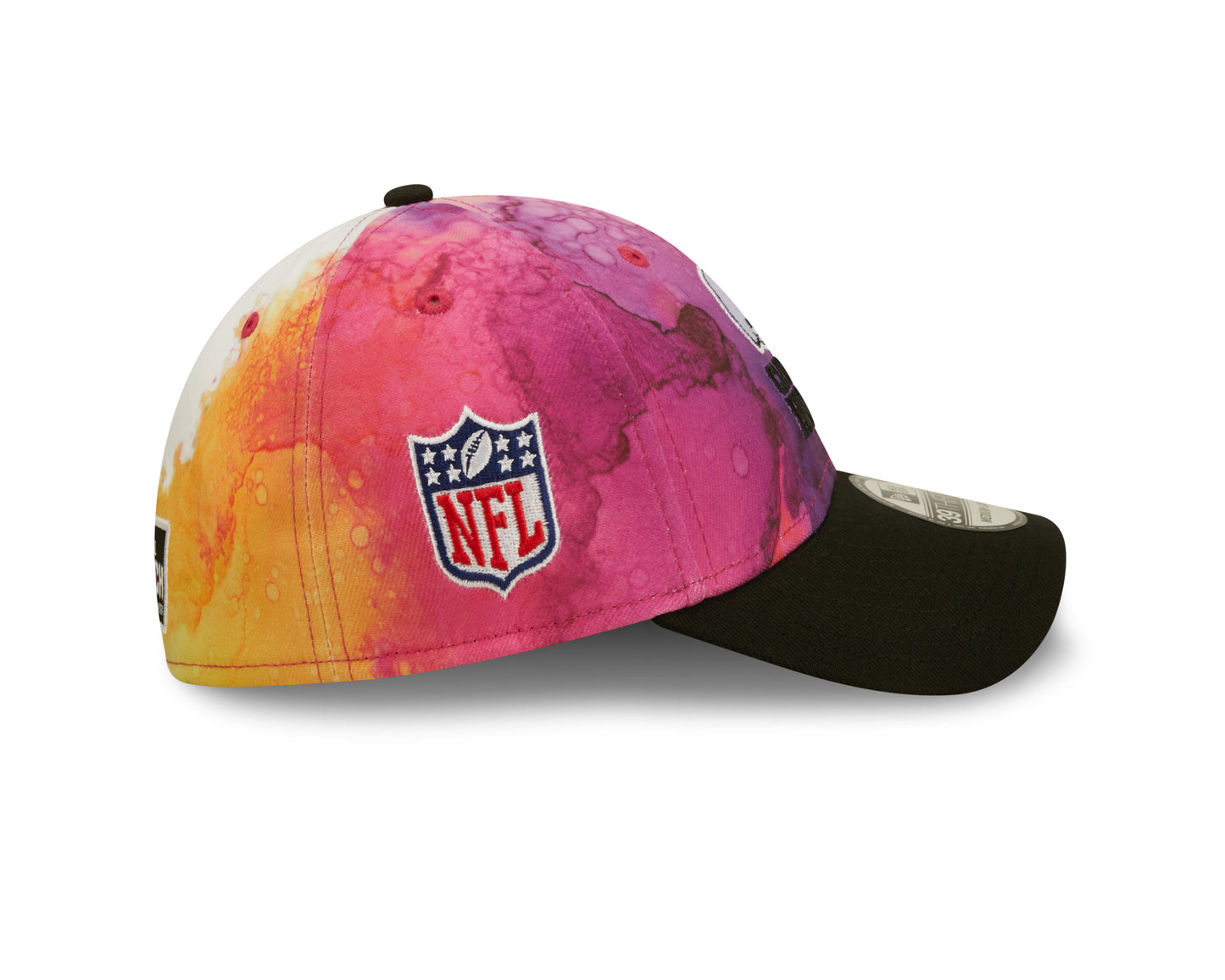 Cleveland Browns New Era Sideline Crucial Catch 39THIRTY Hat - Ink Pink