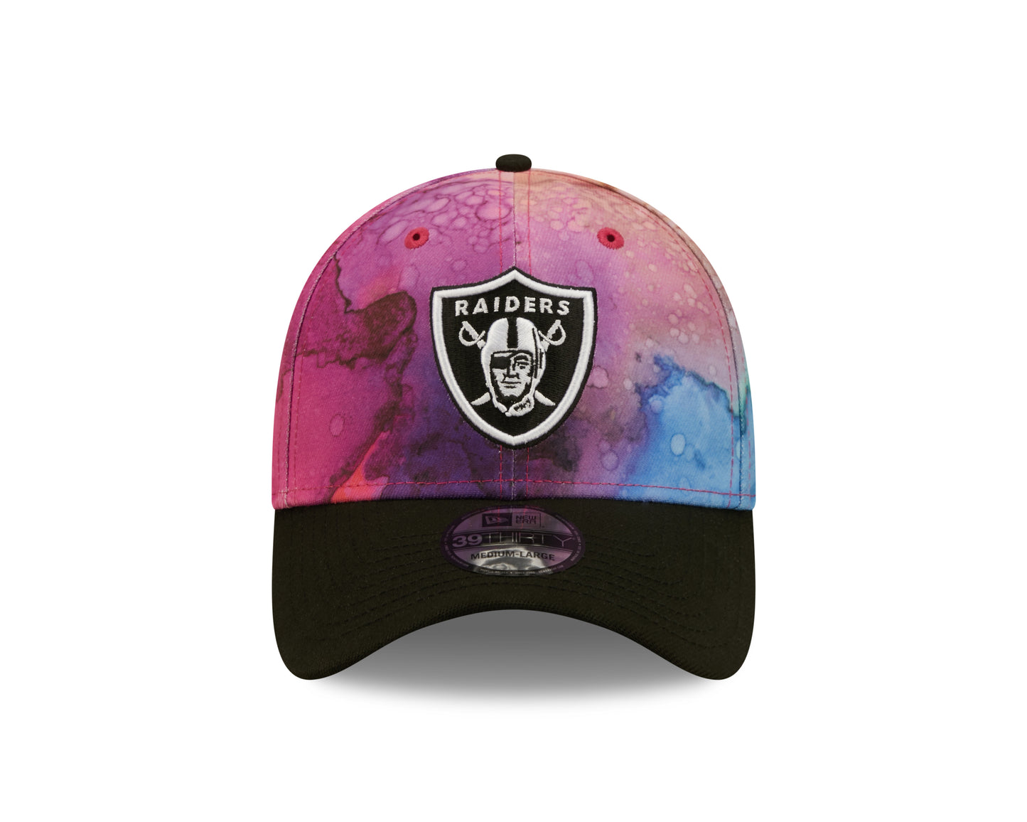 Las Vegas Raiders Era New Era Crucial Catch 39THIRTY Hat - Ink Pink
