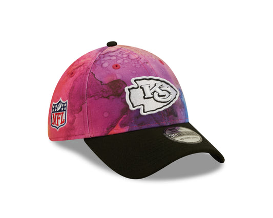 Kansas City Chiefs New Era Sideline Crucial Catch 39THIRTY Hat - Ink Pink