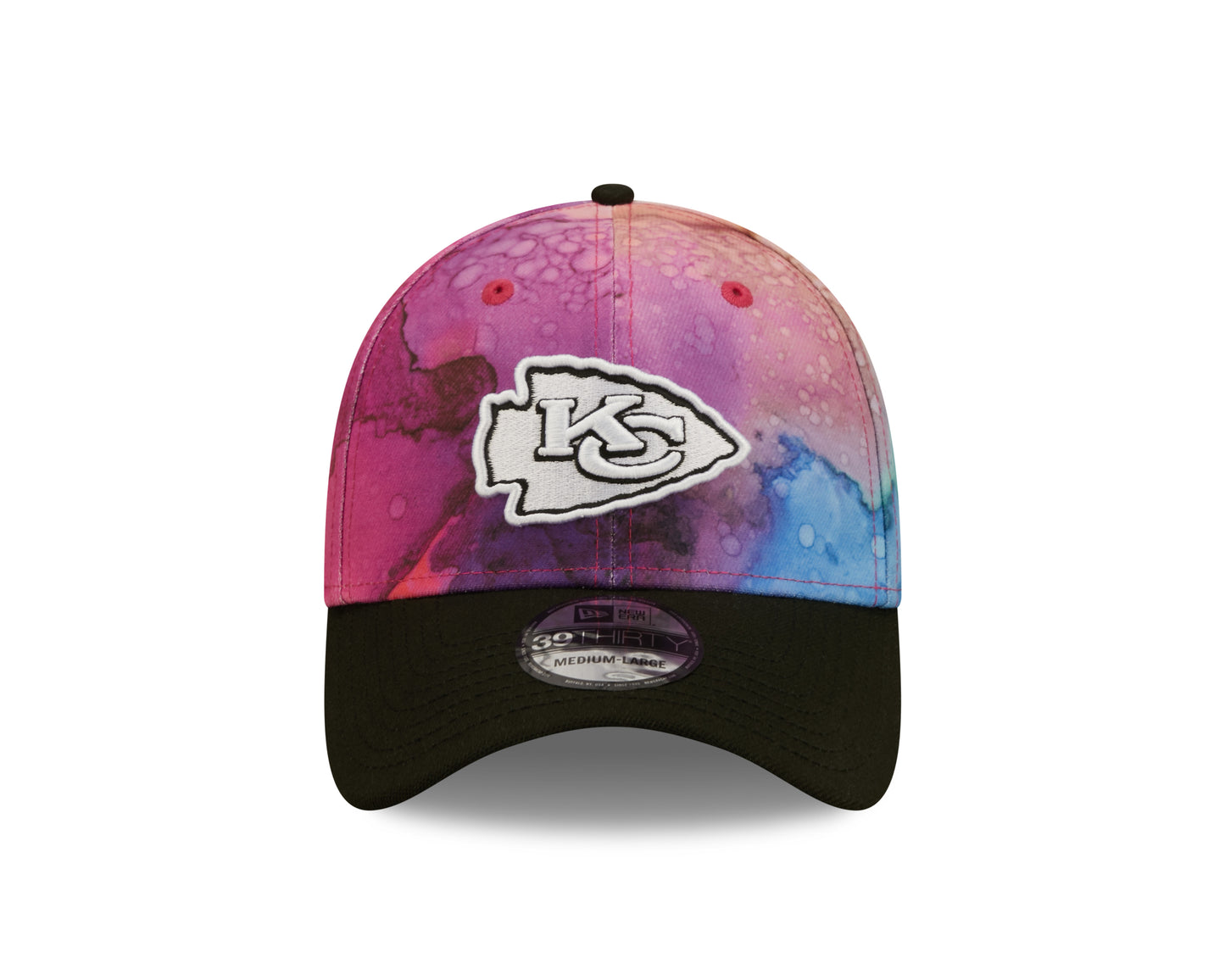 Kansas City Chiefs New Era Sideline Crucial Catch 39THIRTY Hat - Ink Pink