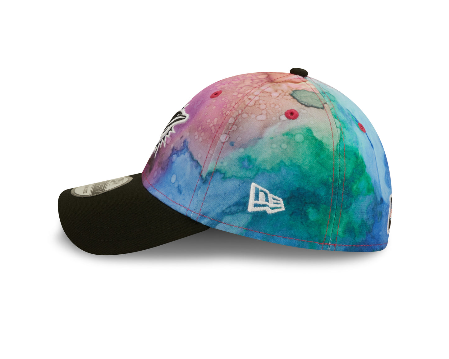 Miami Dolphins New Era Sideline Crucial Catch 39THIRTY Flex Hat - Ink Pink