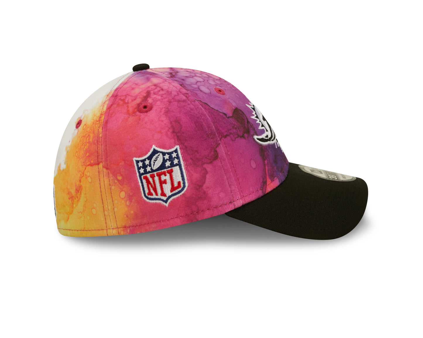 Miami Dolphins New Era Sideline Crucial Catch 39THIRTY Flex Hat - Ink Pink