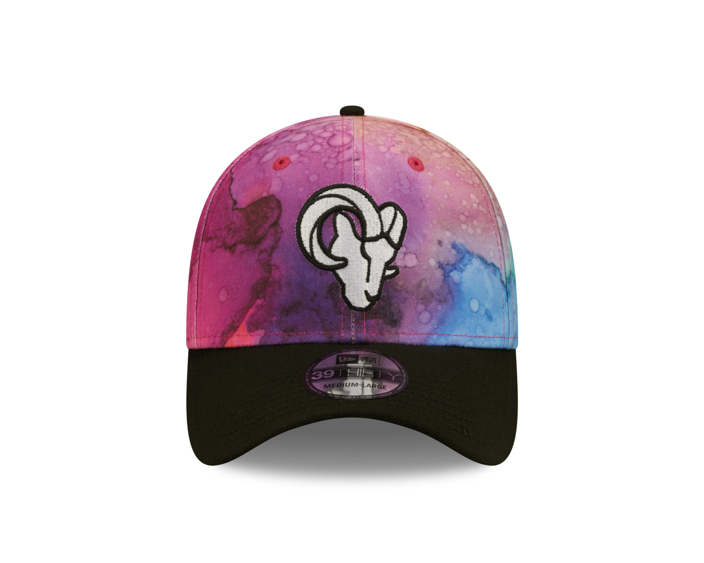 Los Angeles Rams New Era Sideline Crucial Catch 39THIRTY Hat - Pink