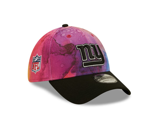 New York Giants New Era Sideline Crucial Catch 39THIRTY Flex Hat - Pink