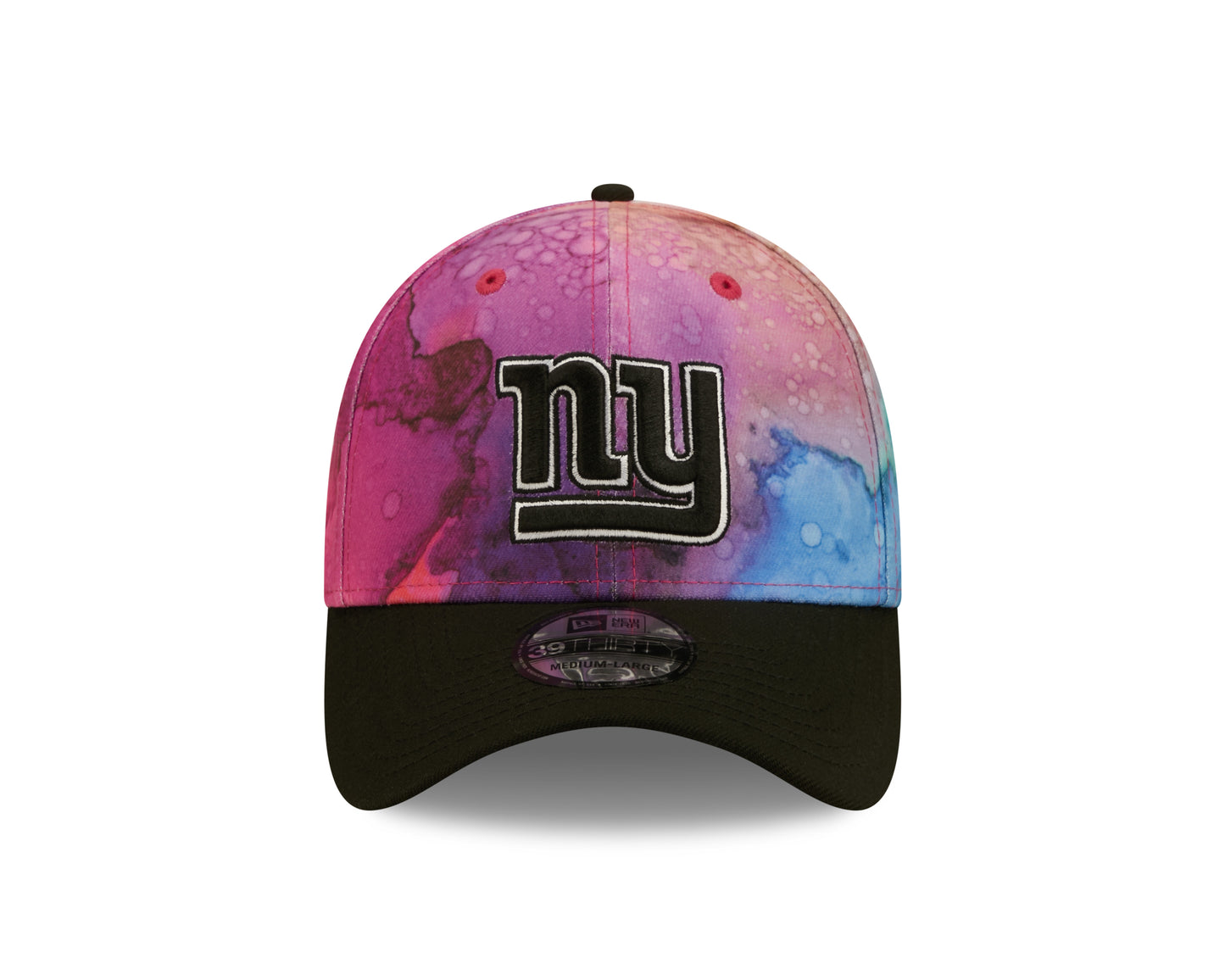 New York Giants New Era Sideline Crucial Catch 39THIRTY Flex Hat - Pink