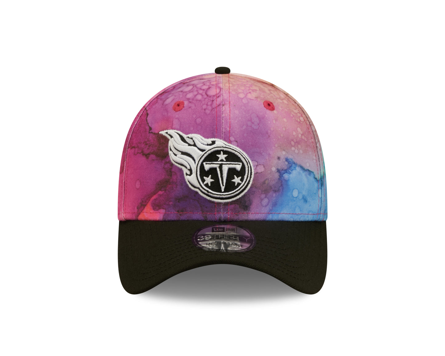 Tennessee Titans New Era Sideline Crucial Catch 39THIRTY Hat - Ink Pink