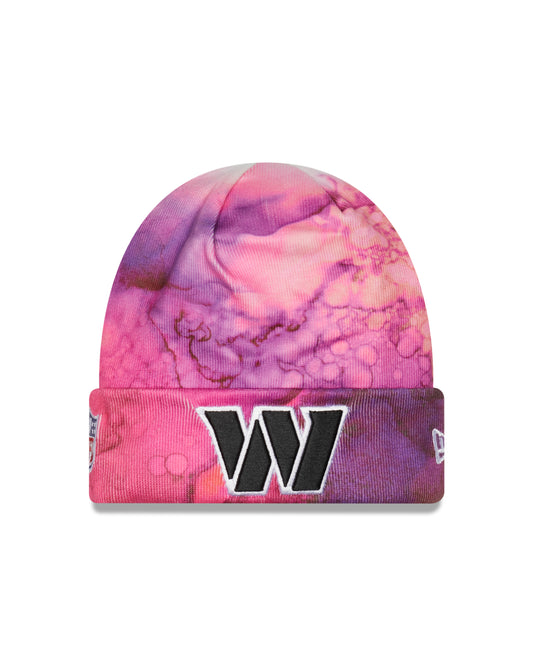 Washington Commanders New Era Ink Crucial Catch Knit Hat