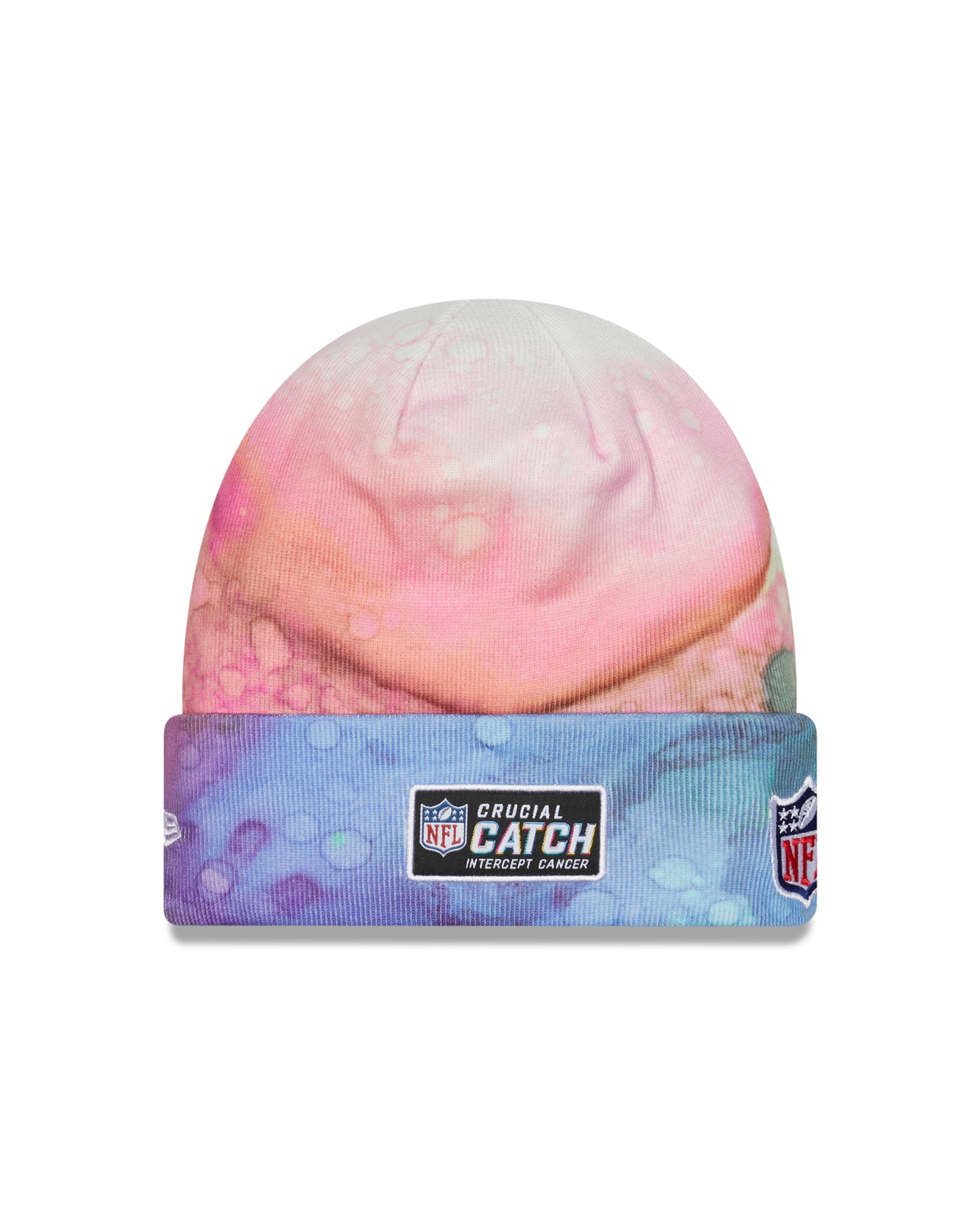 Chicago Bears New Era "B " Ink Crucial Catch Knit Hat