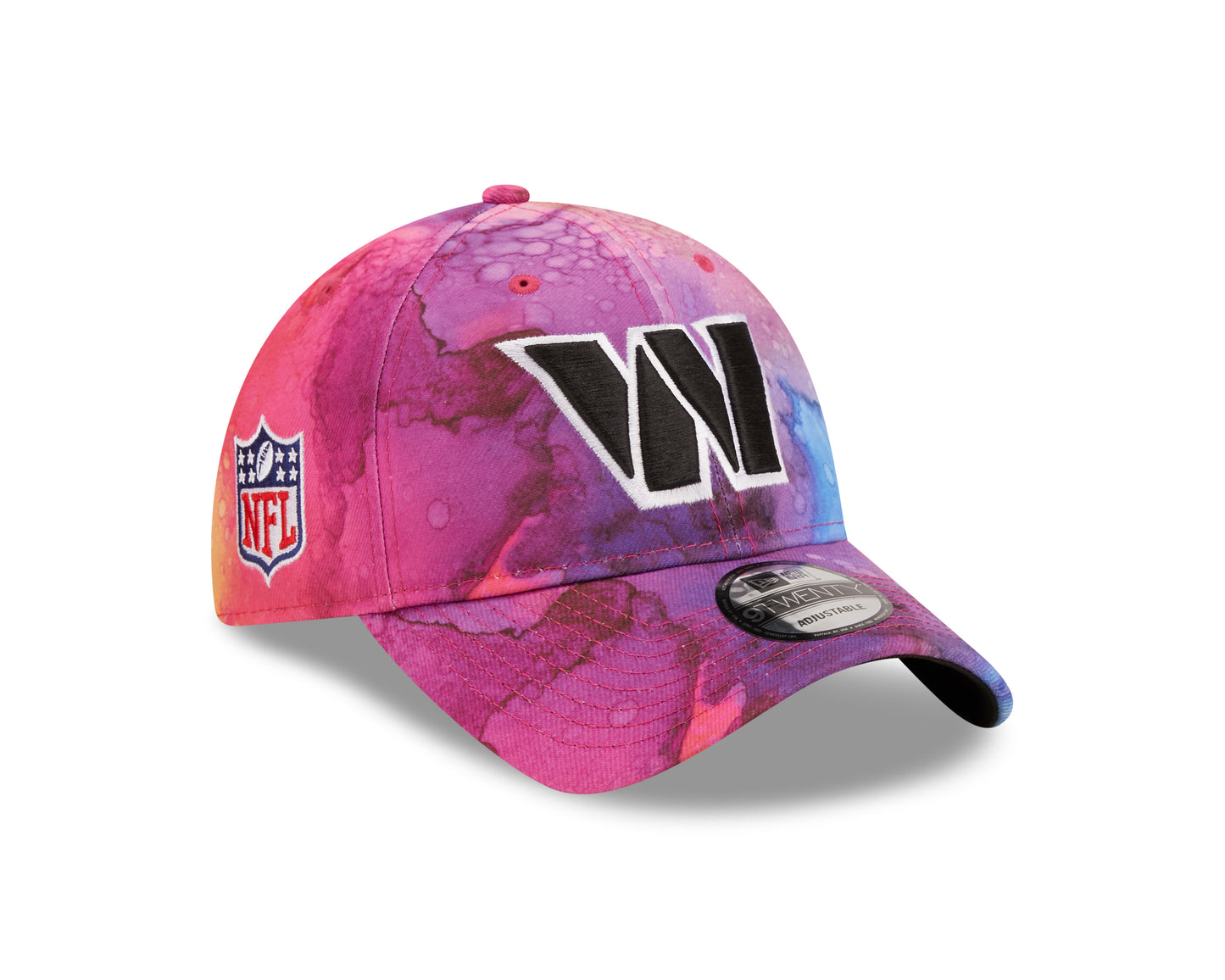 Washington Commanders New Era Crucial Catch 9TWENTY Adjustable Hat - Ink Pink