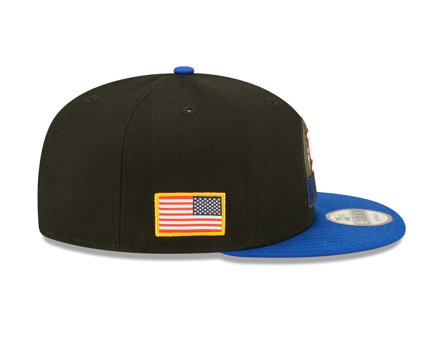 New York Giants New Era Salute To Service 9FIFTY Adjustable Hat - Black