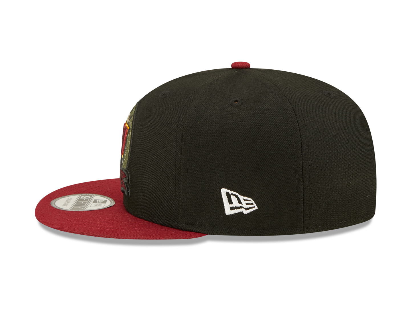 Washington Commanders New Era Salute To Service 9FIFTY Adjustable Hat - Black