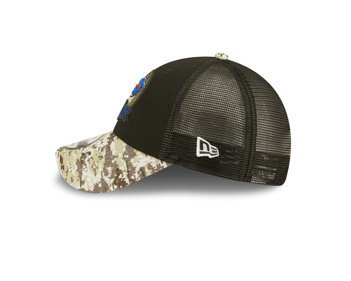 Buffalo Bills New Era Salute To Service 9FORTY Adjustable Hat - Black