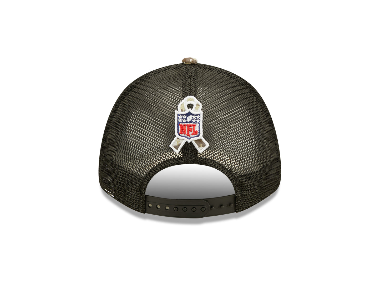Los Angeles Rams New Era Salute To Service 9FORTY Adjustable Hat - Black
