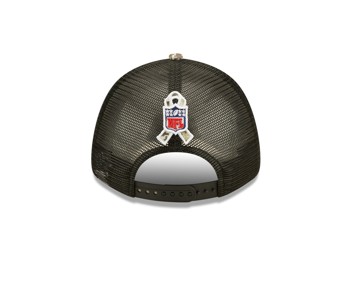 New York Giants New Era Salute To Service 9FORTY Adjustable Hat - Black