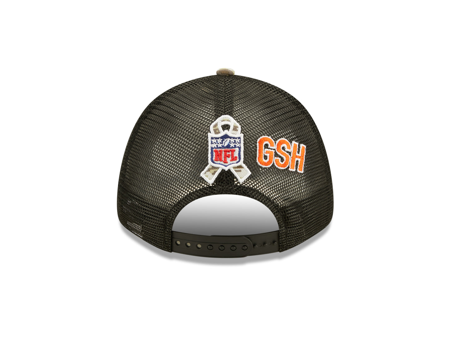Chicago Bears New Era Salute To Service 9FORTY Adjustable Hat - Black