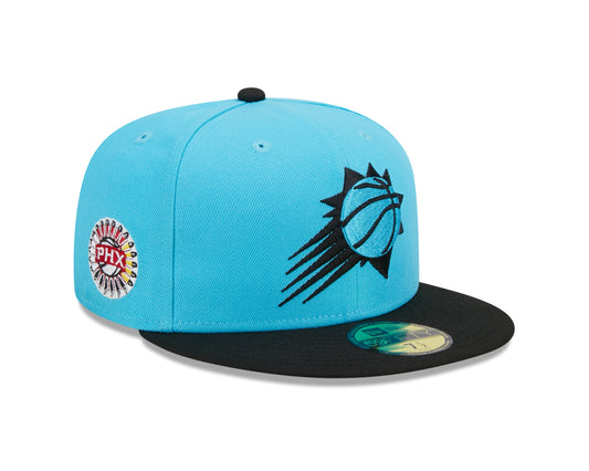 Phoenix Suns New Era City Edition 59FIFTY Fitted Hat - Blue