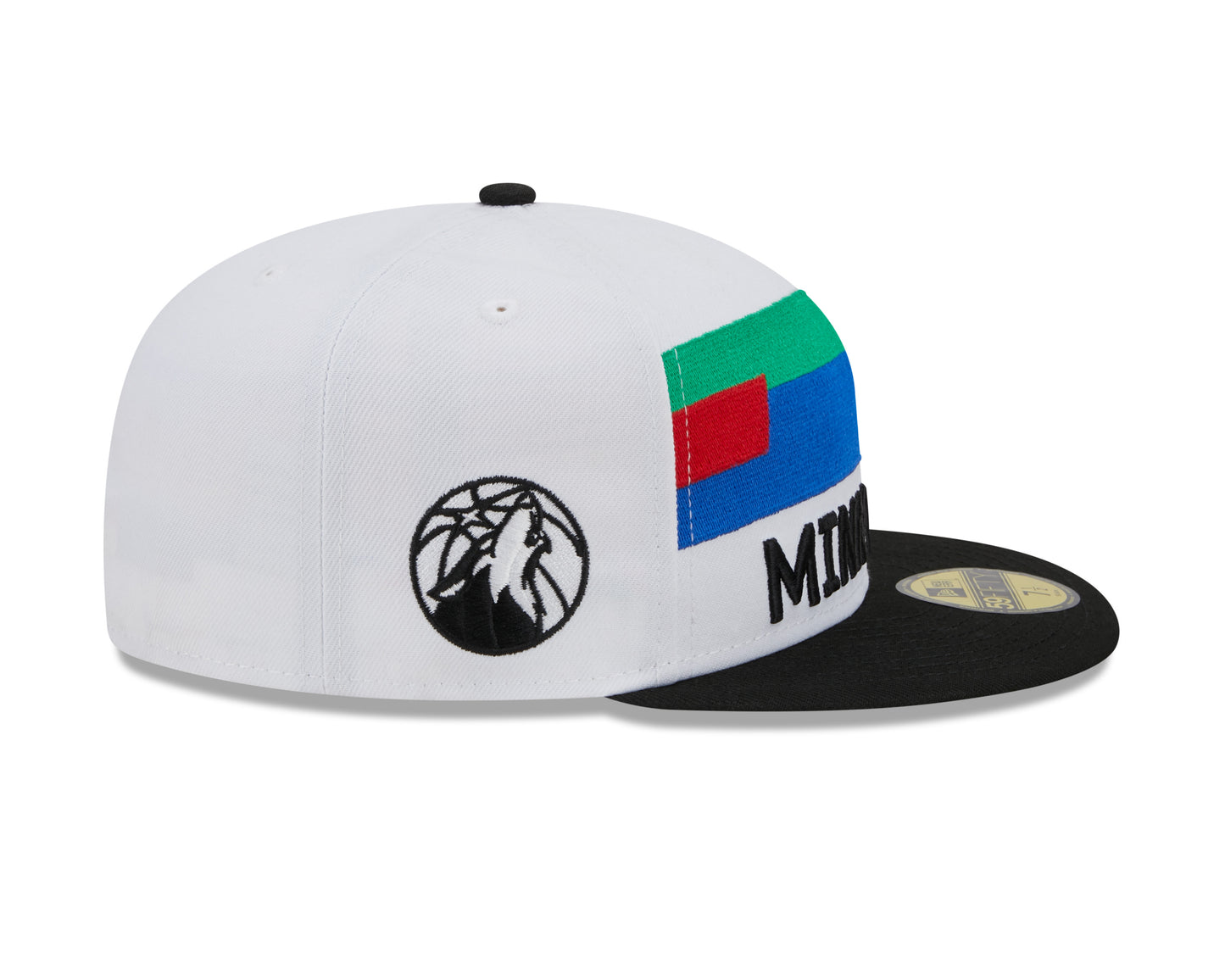 Minnesota Timberwolves New Era City Edition 59FIFTY Fitted Hat - White