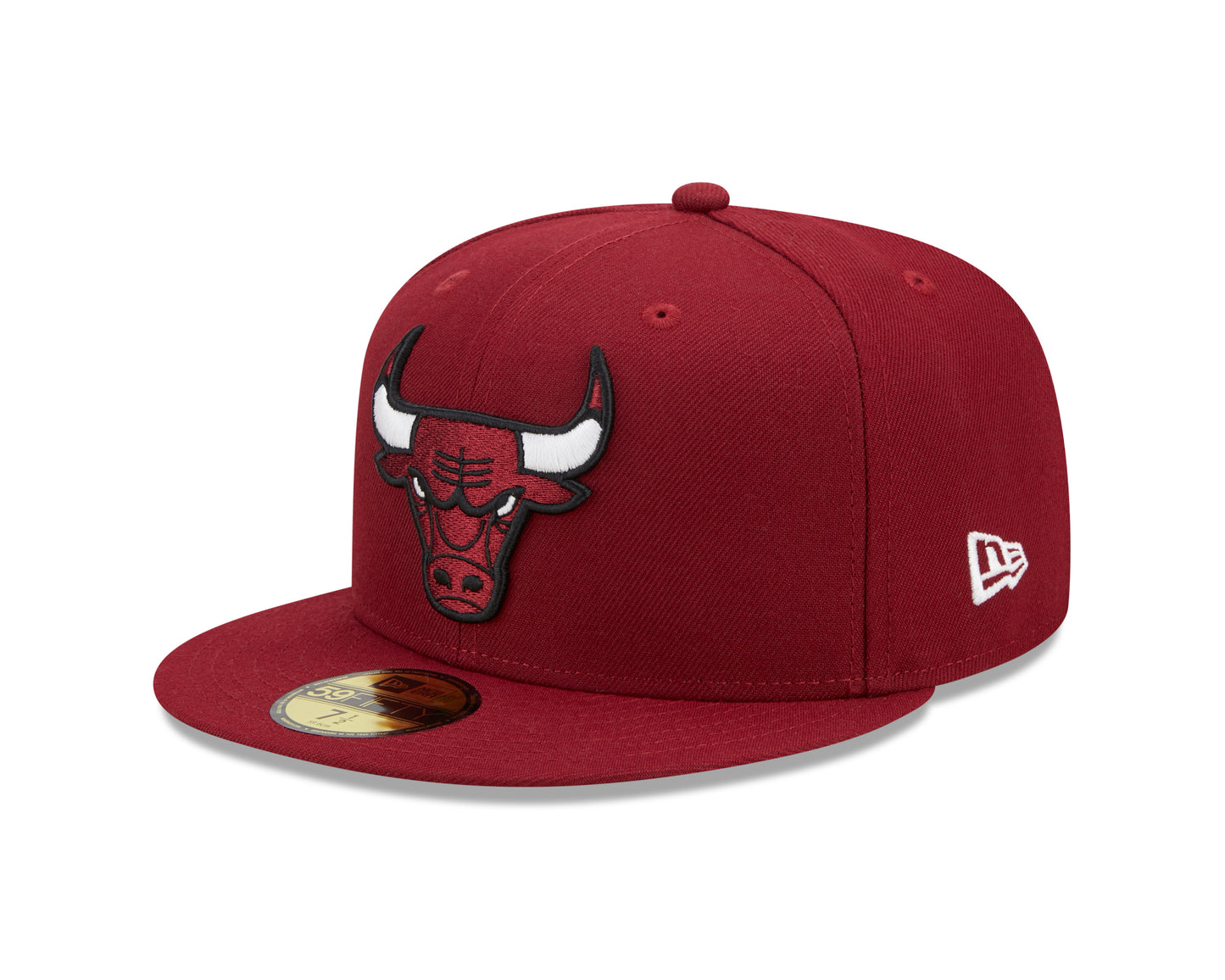 Chicago Bulls New Era Alternate City Edition 59FIFTY Fitted Hat - Dark Red