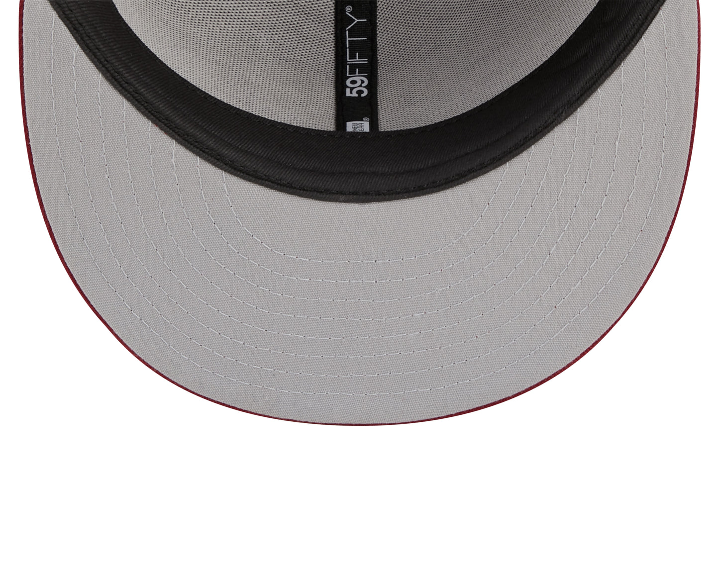 Chicago Bulls New Era Alternate City Edition 59FIFTY Fitted Hat - Dark Red