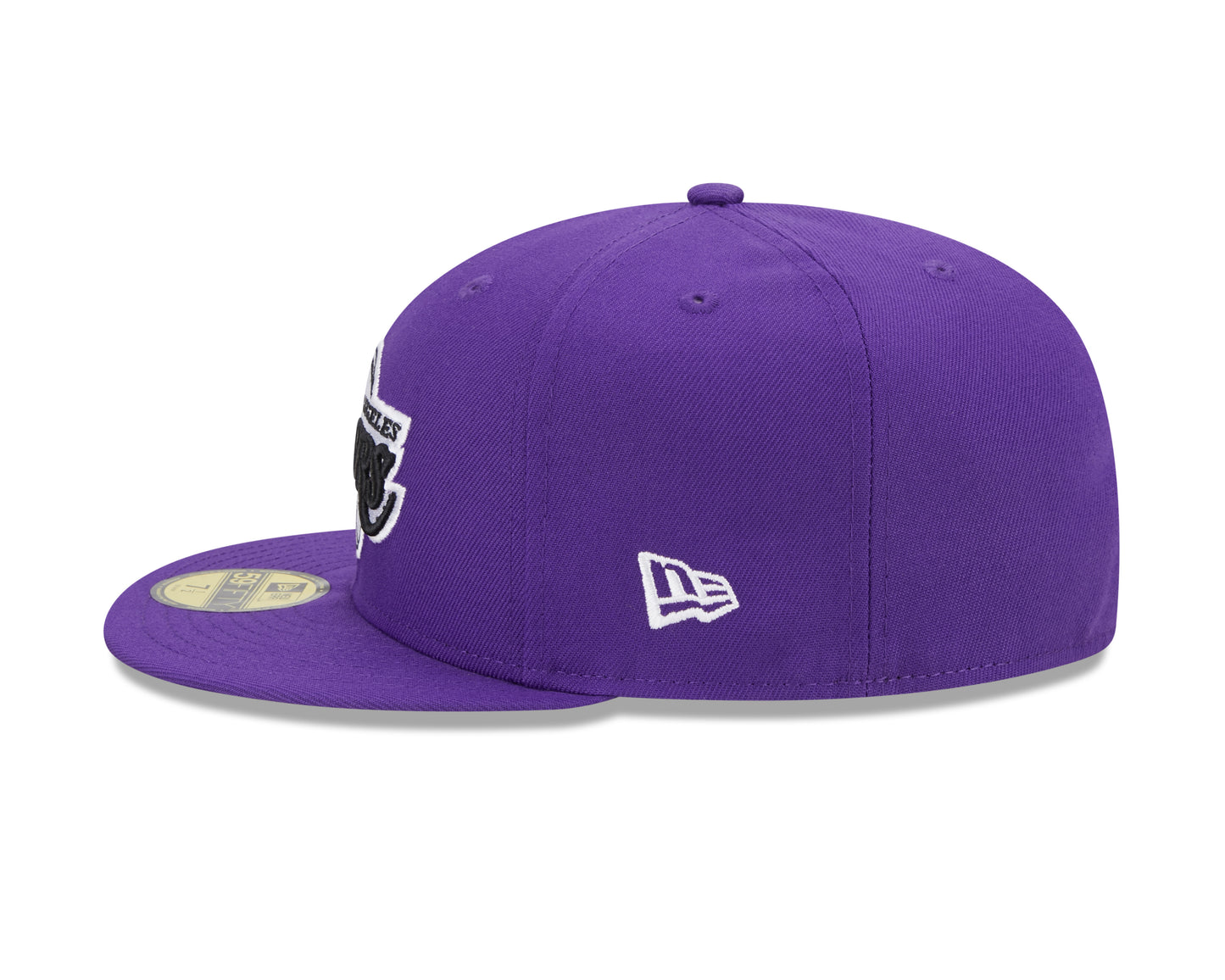 Los Angeles Lakers New Era Alternate City Edition 59FIFTY Fitted Hat - Purple