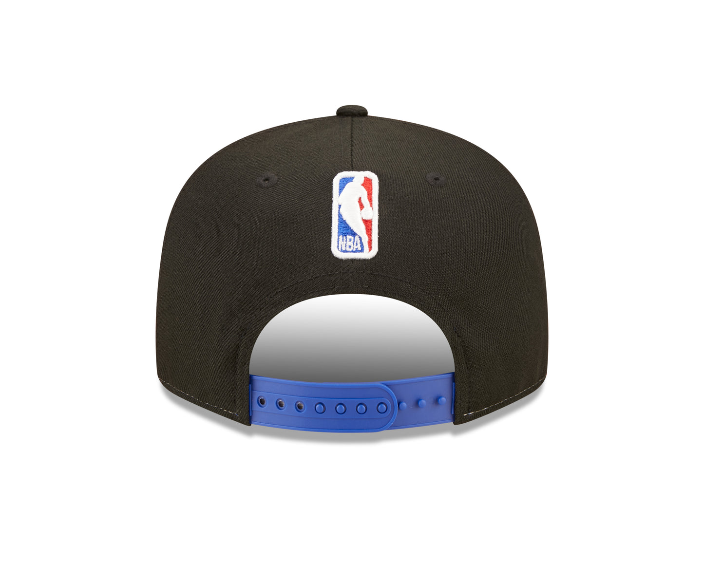 New York Knicks New Era City Edition 9FIFTY Snap Back Hat - Black/Orange