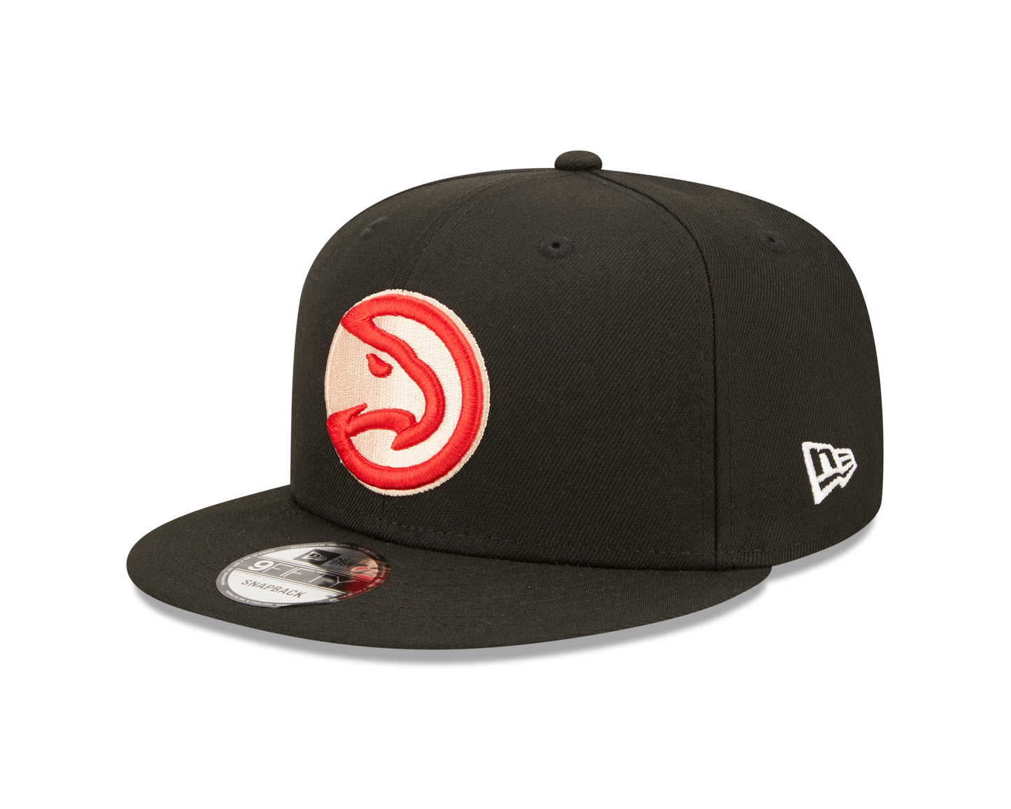 Atlanta Hawks New Era Alternate City Edition 9FIFTY Snap Back Hat - Black