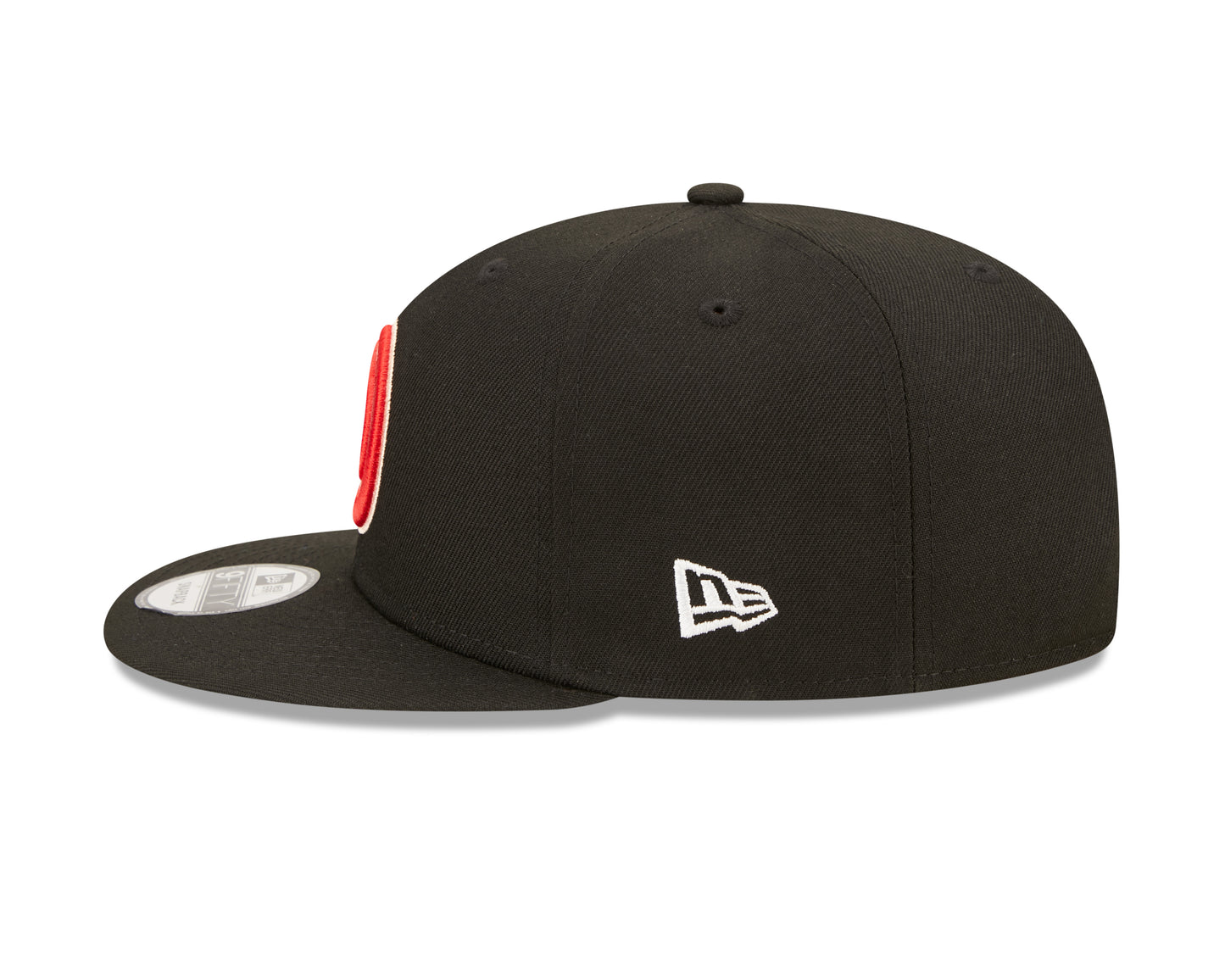 Atlanta Hawks New Era Alternate City Edition 9FIFTY Snap Back Hat - Black