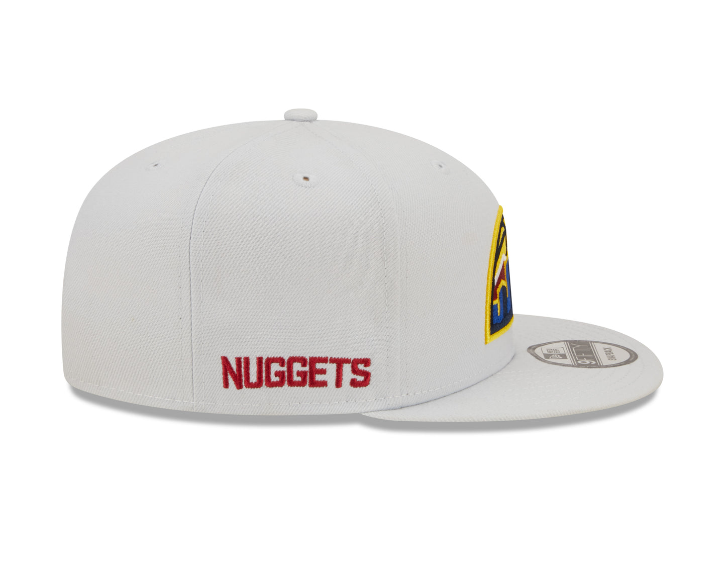 Denver Nuggets New Era Alternate City Edition 9FIFTY Snap Back Hat - Light Gray