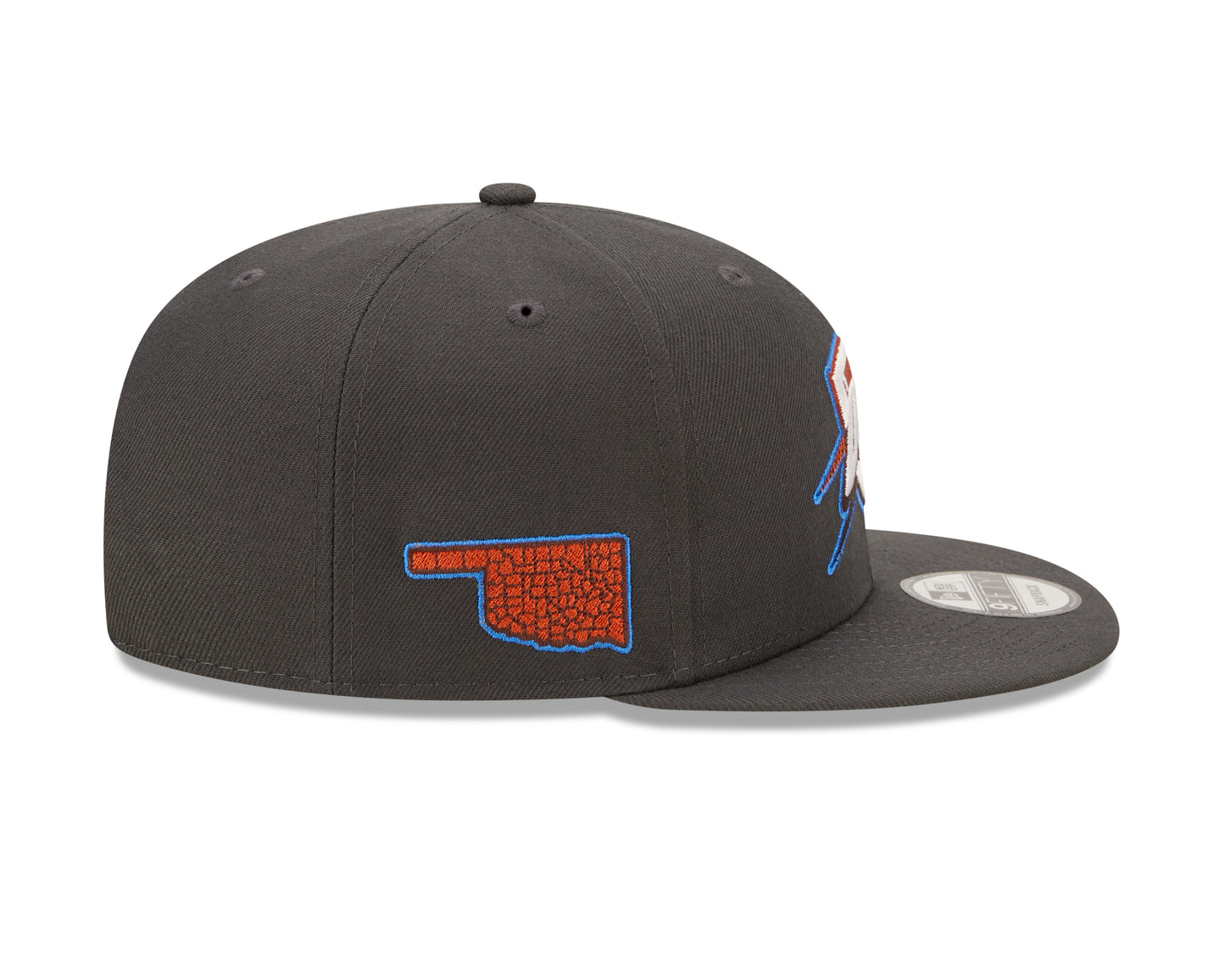 Oklahoma City Thunder New Era Alternate City Edition 9FIFTY Snap Back Hat - Gray