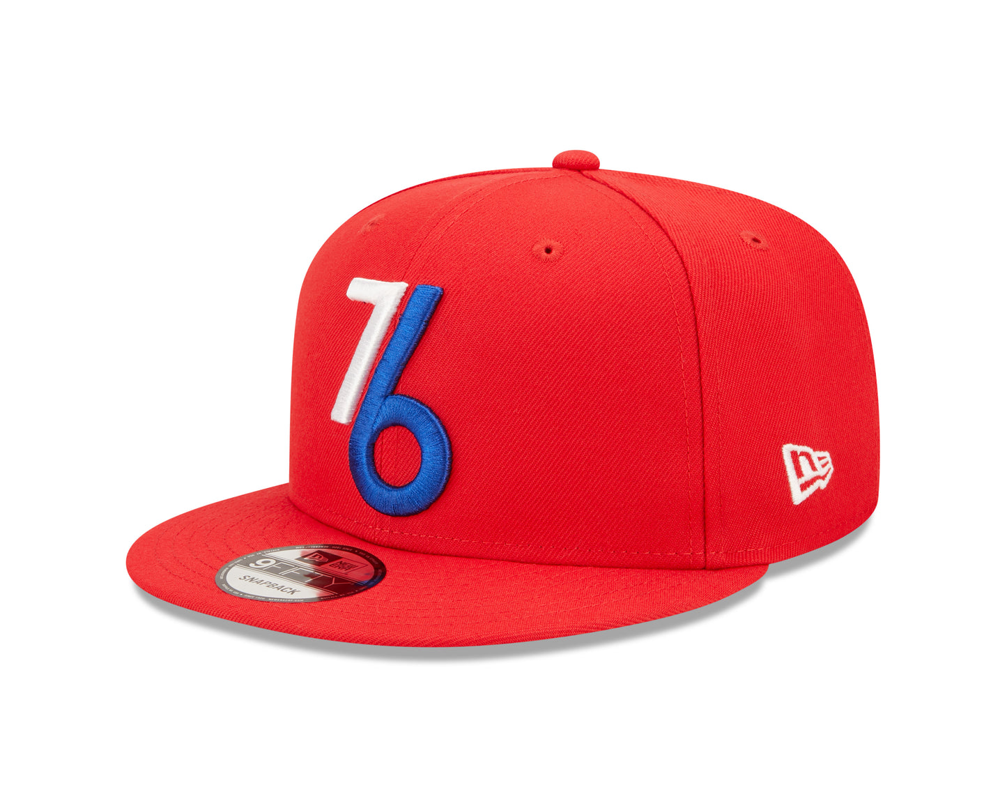 Philadelphia 76ers New Era Alternate City Edition 9FIFTY Snap Back Hat - Red