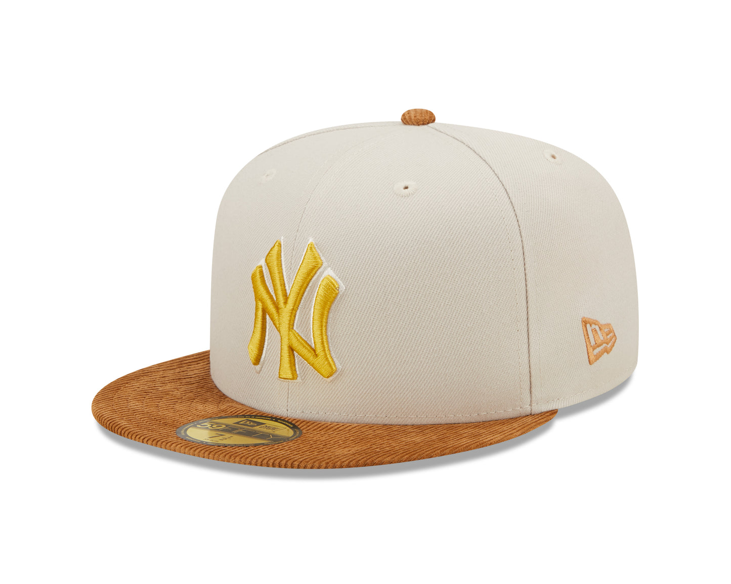New York Yankees New Era Team Corduroy Visor 59Fifty Hat