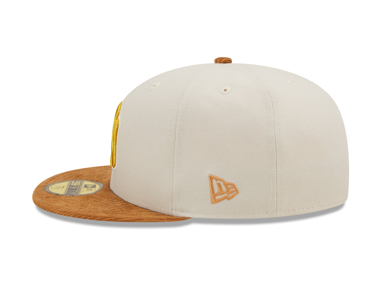 New York Yankees New Era Team Corduroy Visor 59Fifty Hat