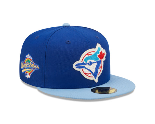 Toronto Blue Jays New Era World Series Letterman 59FIFTY Fitted Hat