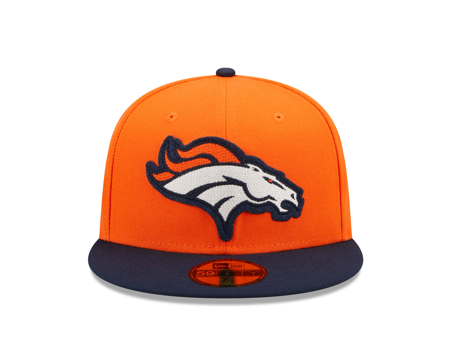Denver Broncos New Era Super Bowl Series Letterman 59FIFTY Fitted Hat - Orange