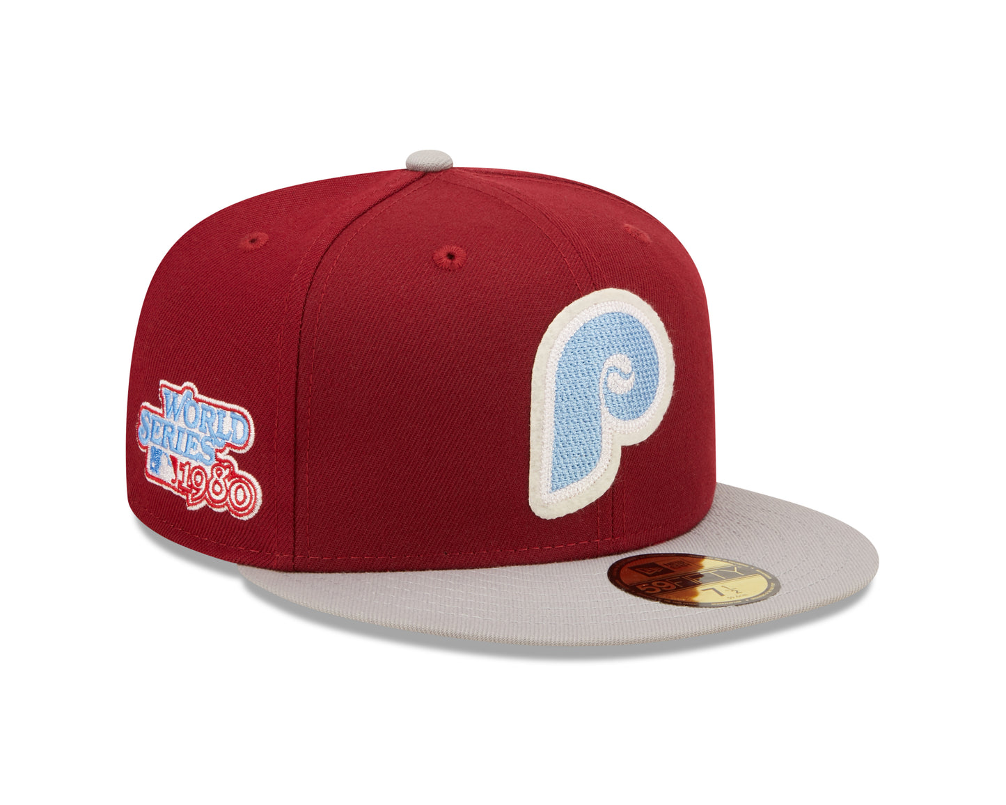 Philadelphia Phillies New Era World Series Letterman 59FIFTY Fitted Hat